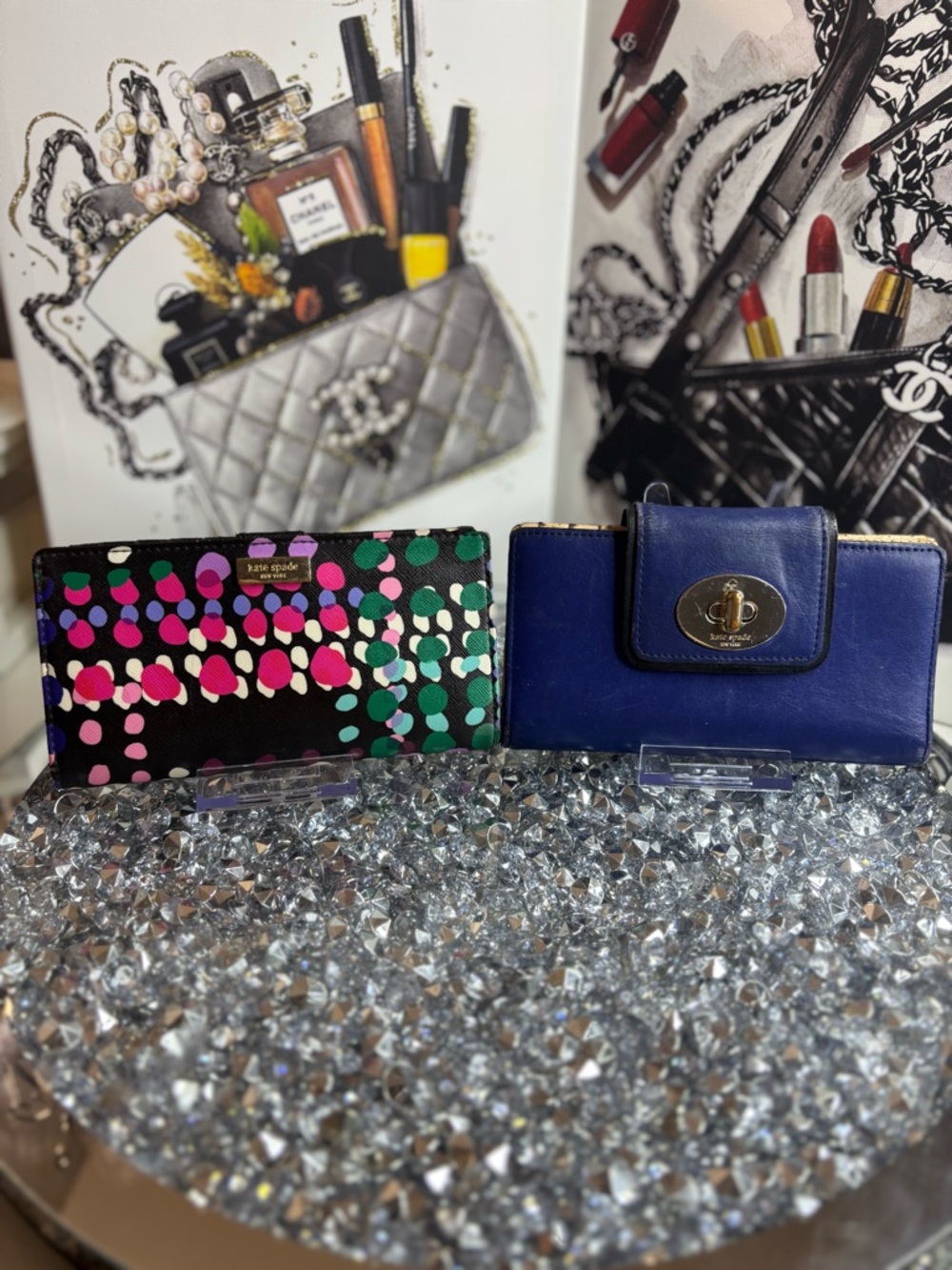 kate spade 2pc rehab wallet set